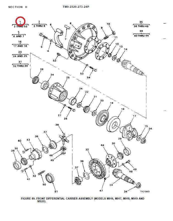 M9-973 | M9-973  M916 Differential Rockwell 6.17 Ratio (101).JPG