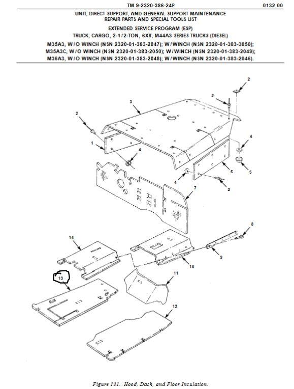 MA3-100 | MA3-100  Left Floor Insulation.JPG