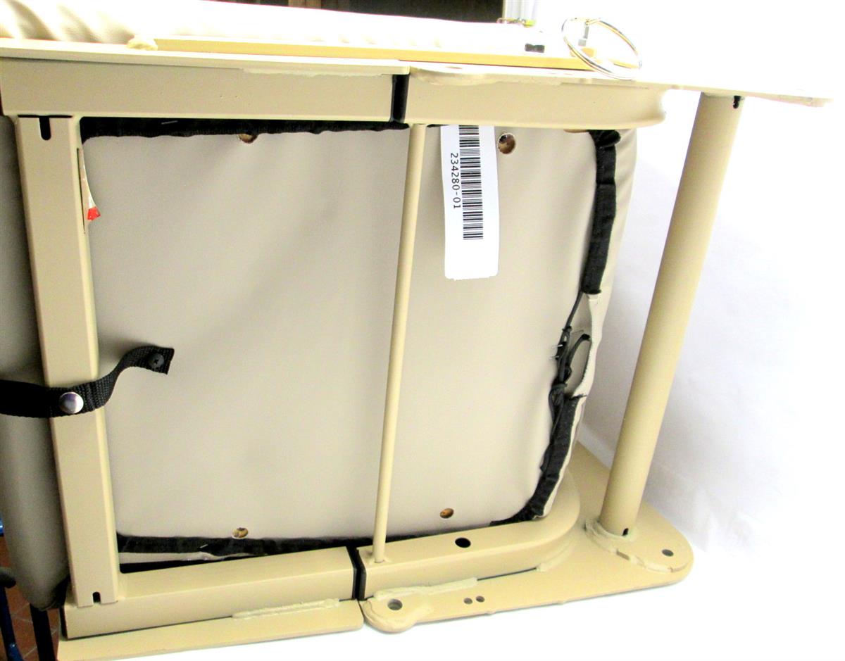 MRAP-367 | MRAP-367 Navistar Defense Tan Vehicular Seat Frame and Cushion MRAP (14).JPG