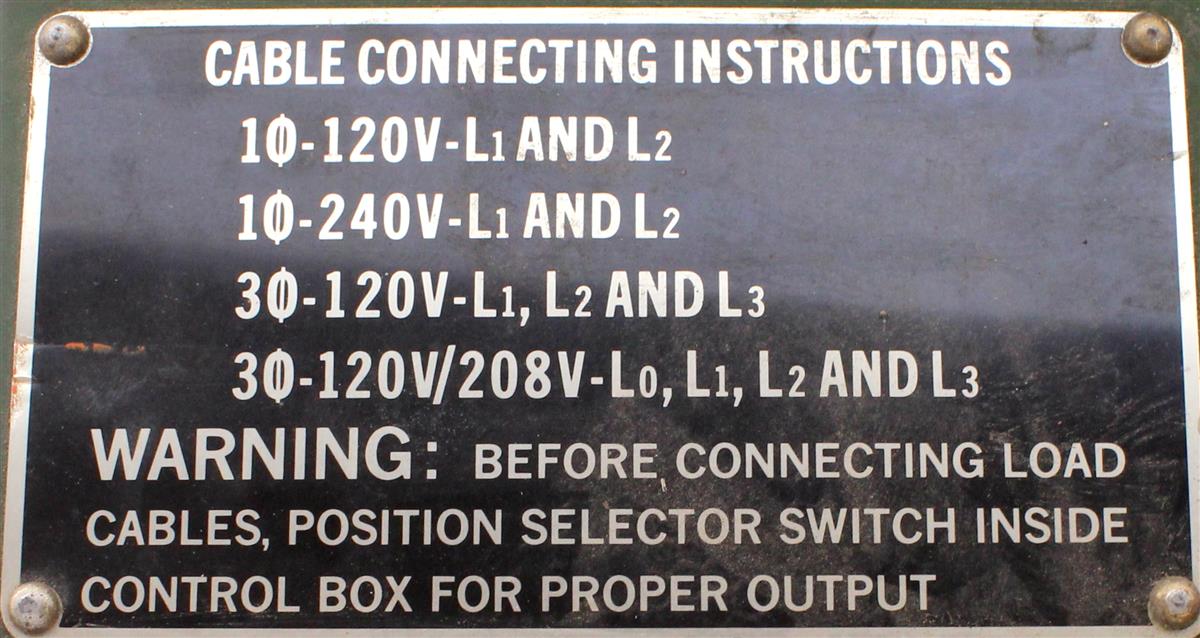 MSE-184 | MSE-184  Generator Set Control Box Military Standard Gasoline Engine 4A032 3KW (14).JPG