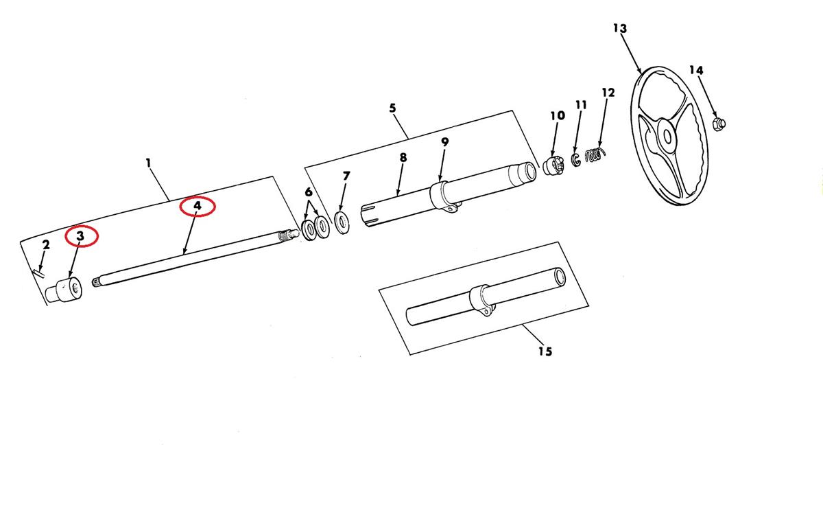 MU-146 | MU-146 Inner Steering Column Shaft Parts Diagram (Large).JPG