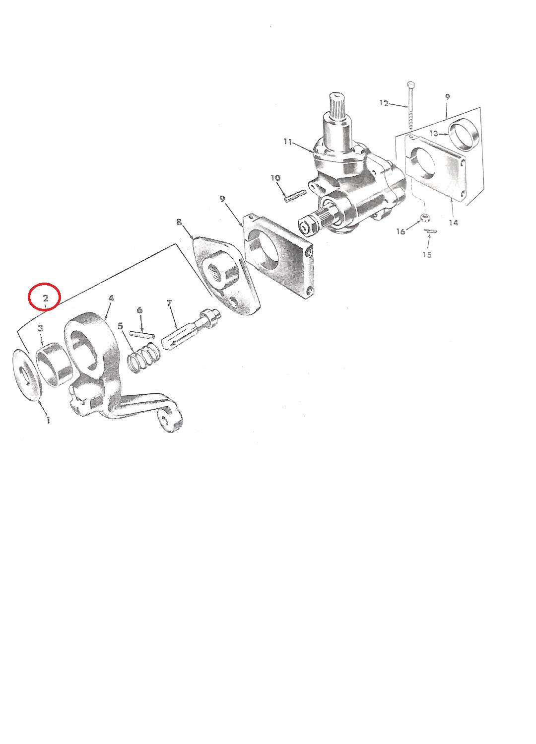 MU-173 | MU-173 Steering Pittman Arm Mule M274 Parts Diagram (Large).jpg
