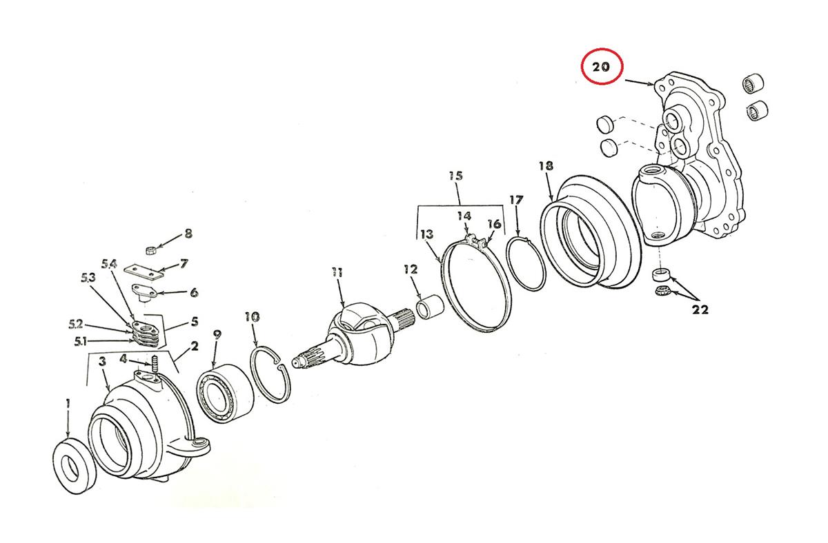 MU-183 | MU-183 Axle Drop Gear Cover M274 Mule Parts Diagram (Large).JPG