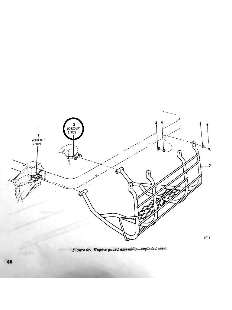 MU-238 | MU-238 Passenger Right Side Engine Guard Mounting Bracket  (1).JPG