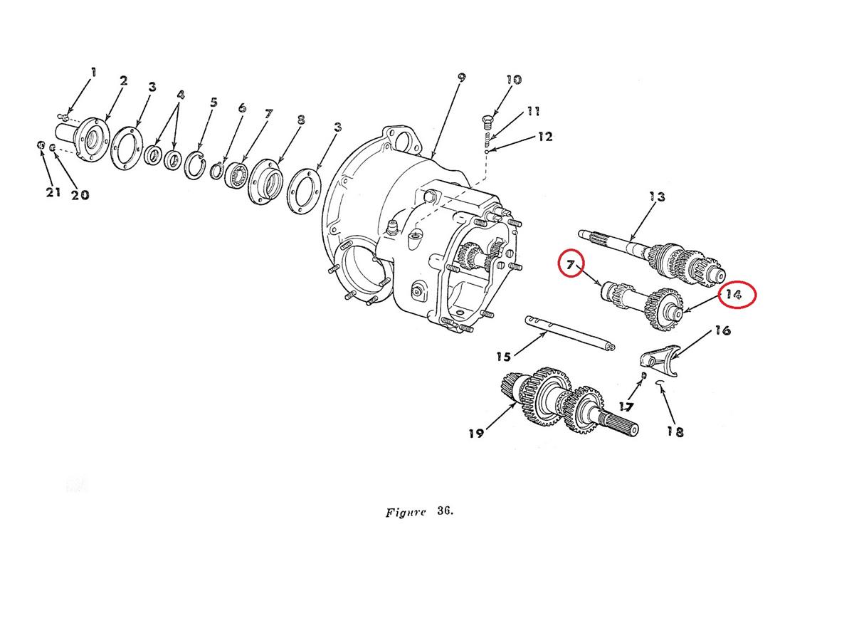 MU-379 | MU-379 Transmission End Case Cover with Main Drive Gear Parts Diagram 2 (Large).jpg