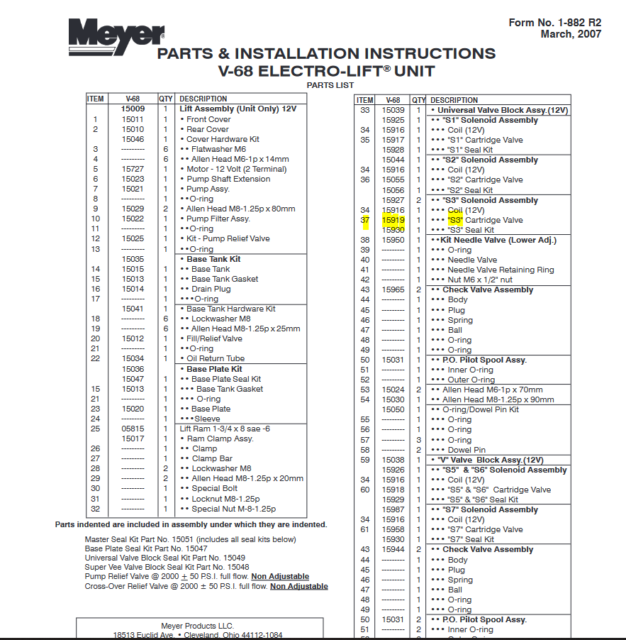 SNOW-064 | SNOW-064 S3 E Solenoid Cartridge Valve Meyer Snow Plow V68 Dia 1.PNG