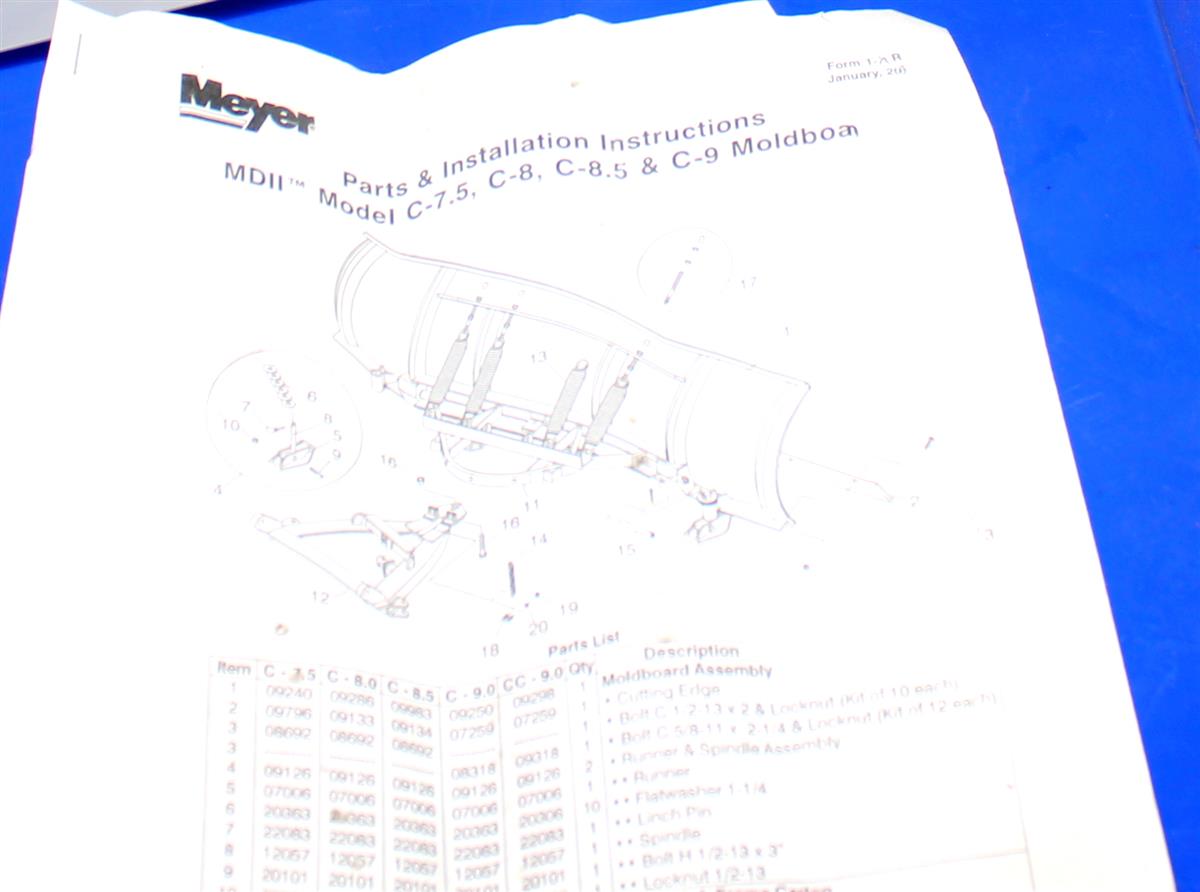 SNOW-090 | SNOW-090 Meyer Commercial Sector A Frame Sector Kit Meyer Snow Plow (20).JPG