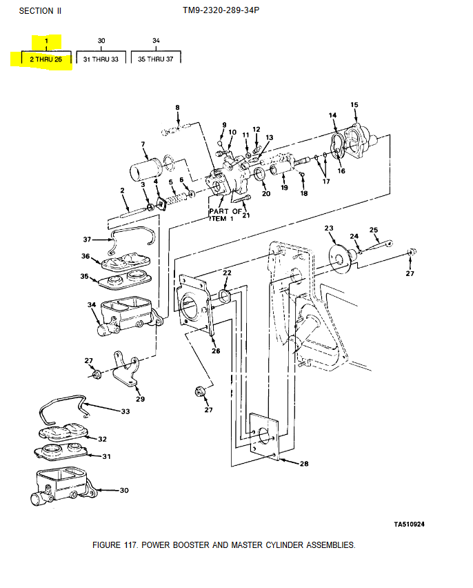 SP-1157 | SP-1157 Brake Booster CUCV Dia.PNG