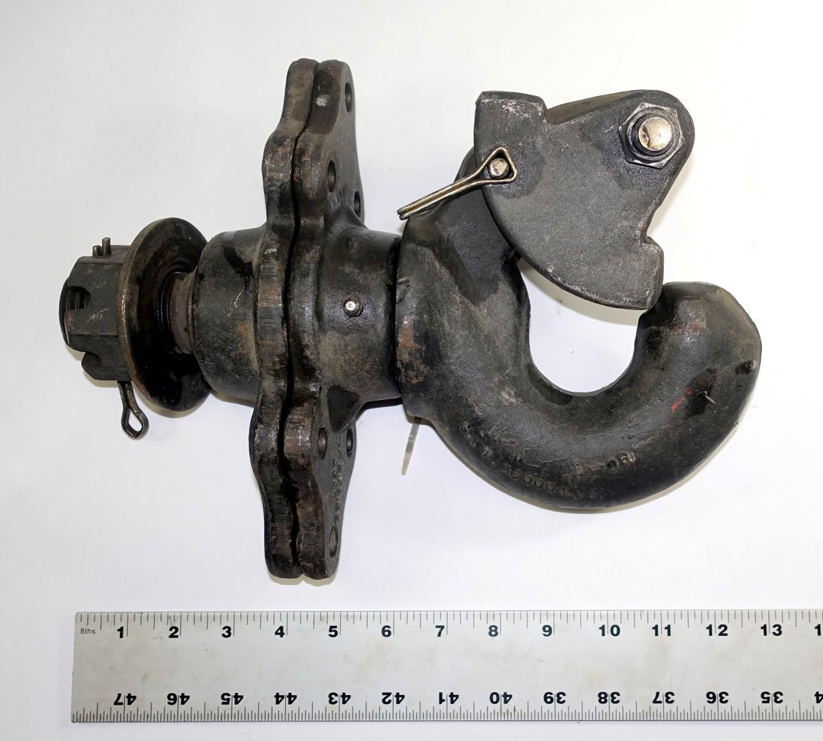 SP-1964 | SP-1964 Wallace Forge 15 Ton Swivel Mounted Pintle Hook for Commercial Trucks NOS (1).JPG