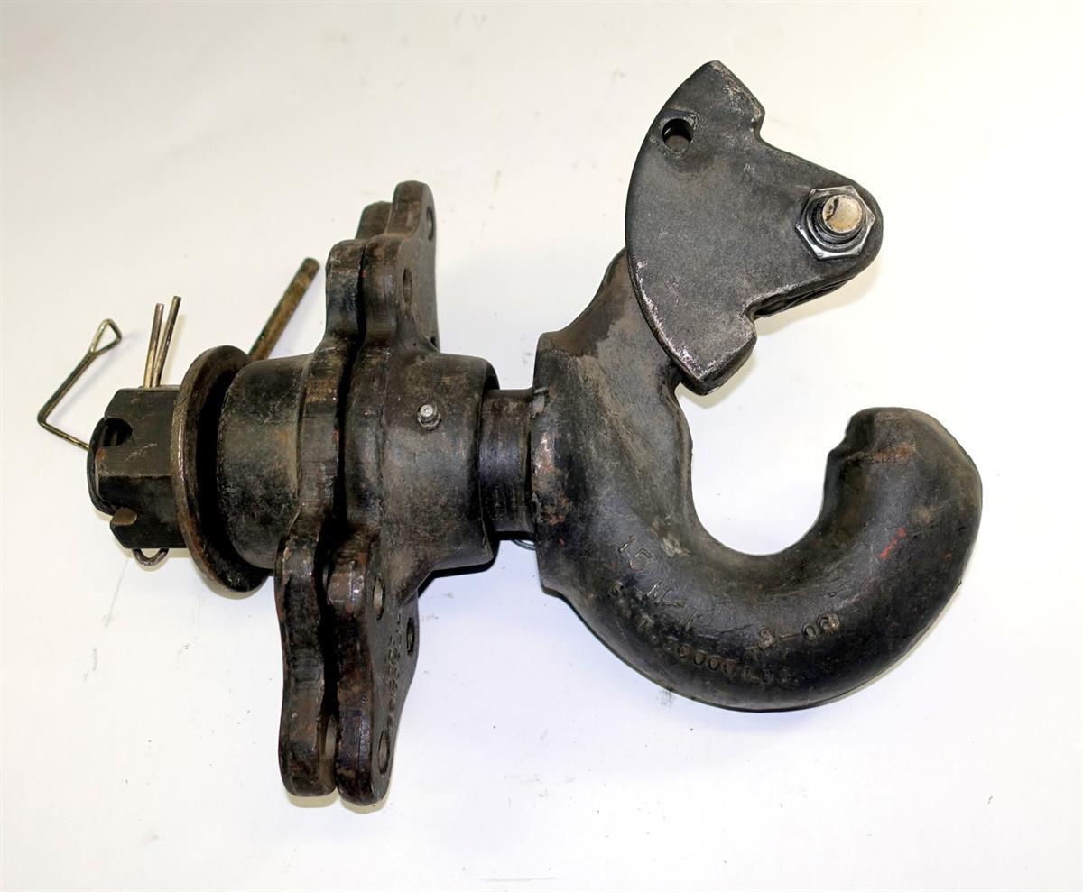 SP-1964 | SP-1964 Wallace Forge 15 Ton Swivel Mounted Pintle Hook for Commercial Trucks NOS (6).JPG