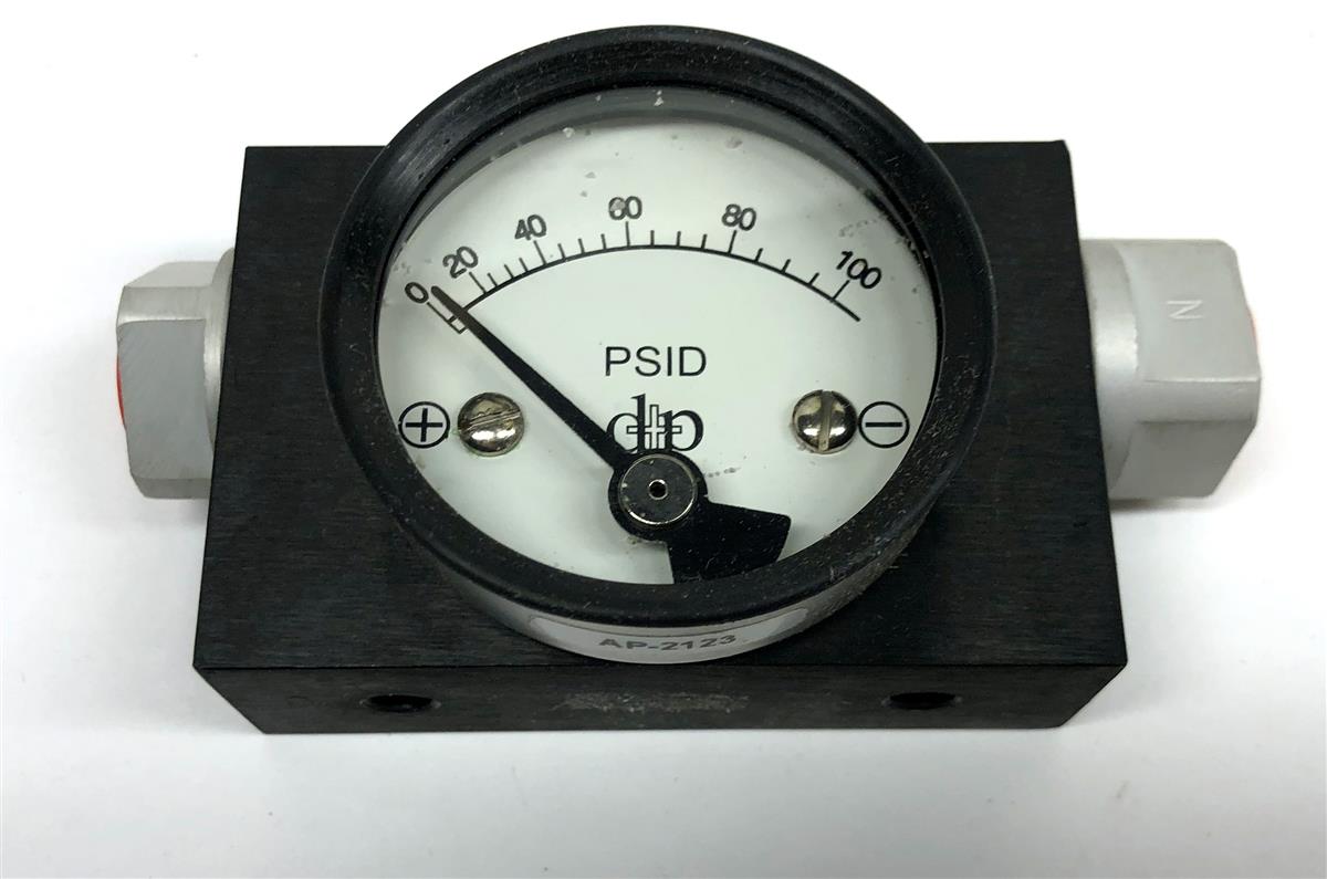 SP-2684 | SP-2684 Orange Research Differential Pressure Gauge (3).JPG