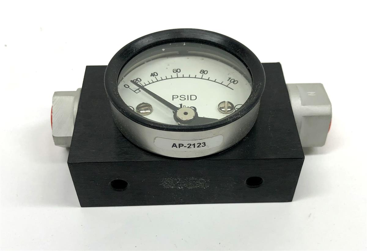 SP-2684 | SP-2684 Orange Research Differential Pressure Gauge (4).JPG