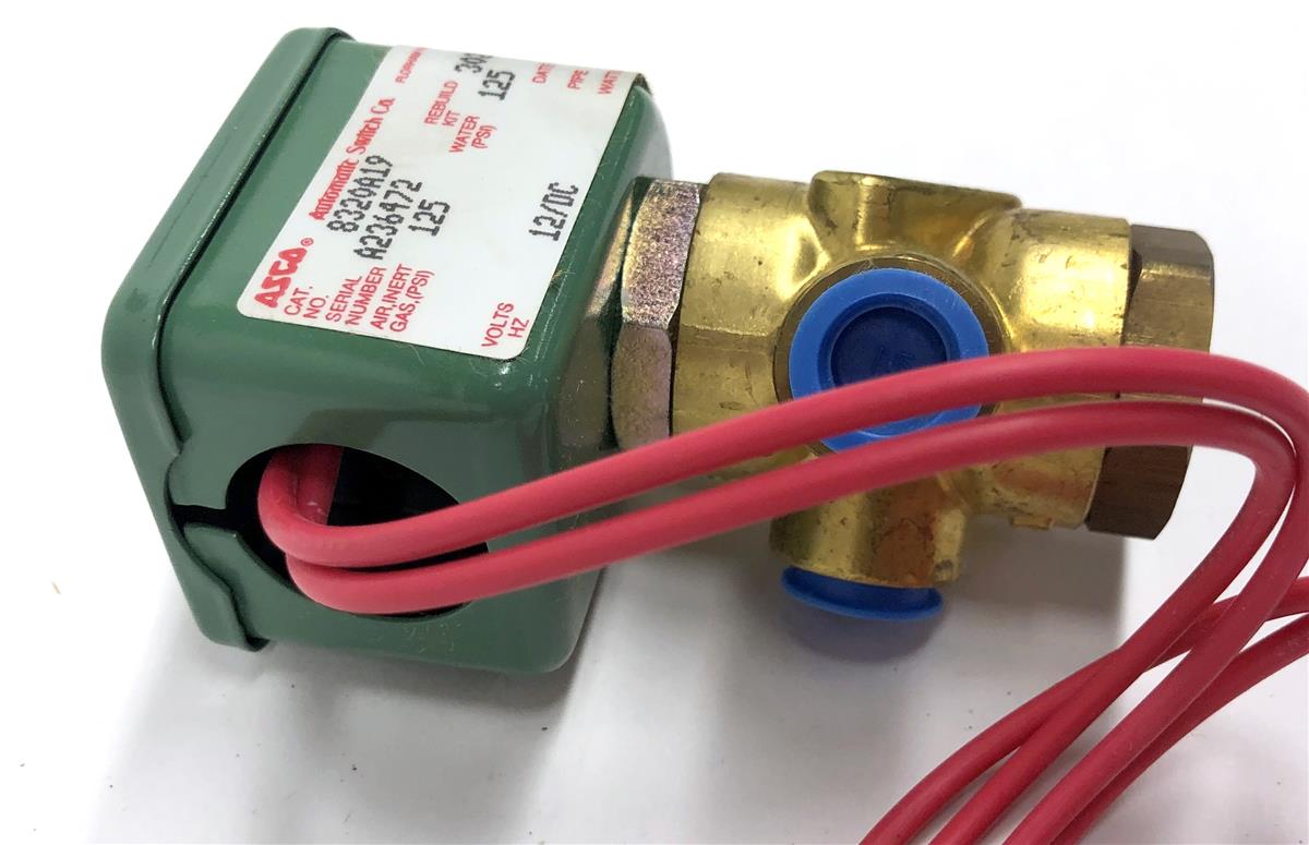 SP-2732 | SP-2732 12V ASCO Red Hat 3 Way Solenoid Valve  (8).JPG