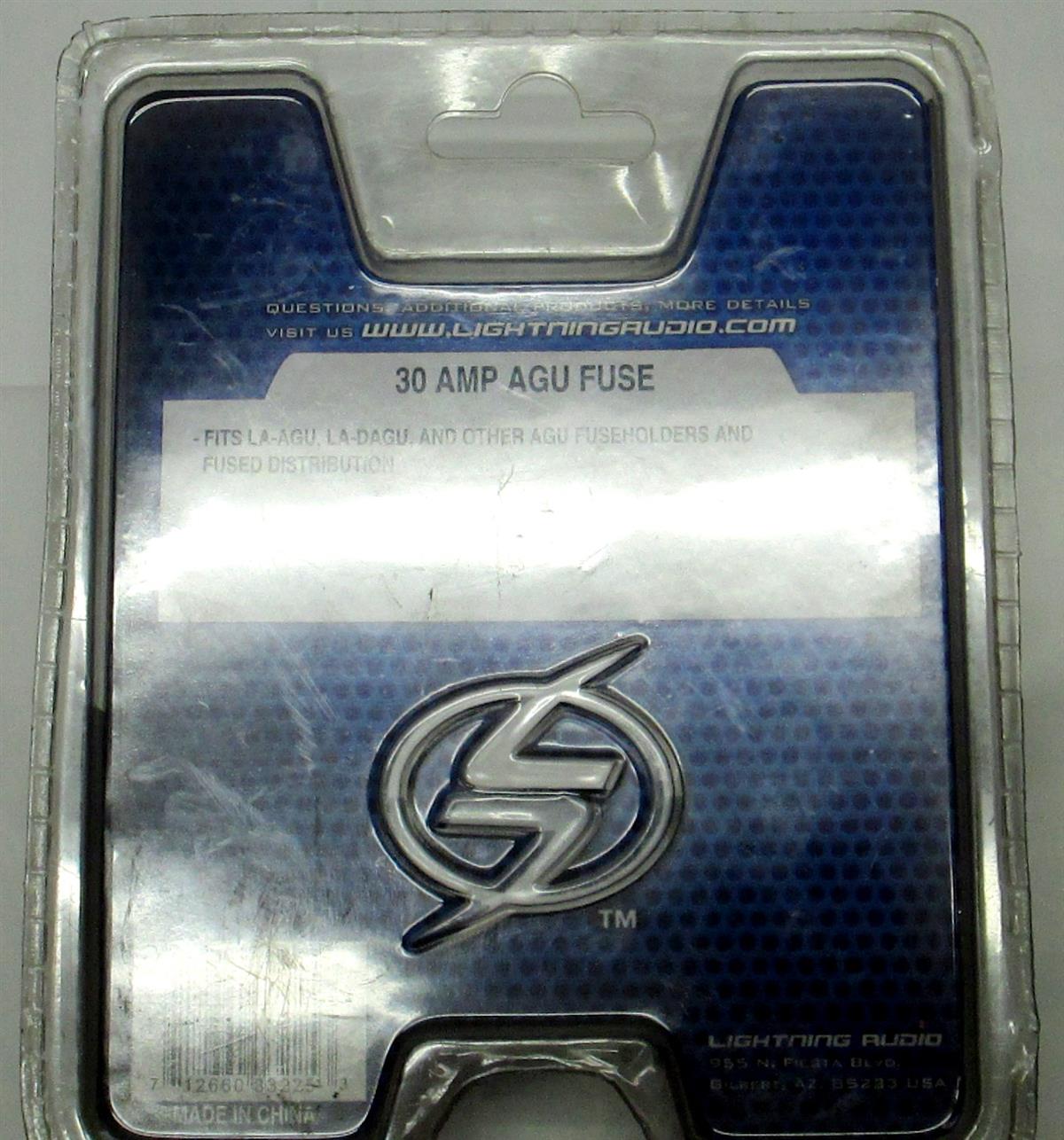 SP-2945 | SP-2945 Lightning Audio 30 Amp AGU Fuse 4 Pack (3).JPG