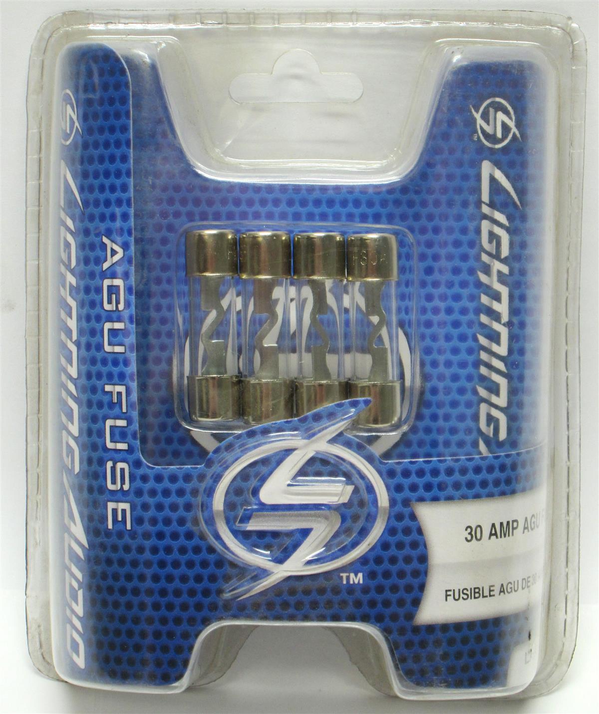 SP-2945 | SP-2945 Lightning Audio 30 Amp AGU Fuse 4 Pack (5).JPG