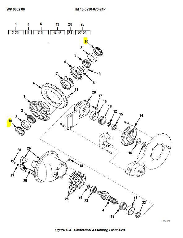 SP-2950 | SP-2950 Front Axle Differential Assembly Externally Threaded Ring ATLAS DIA1.JPG