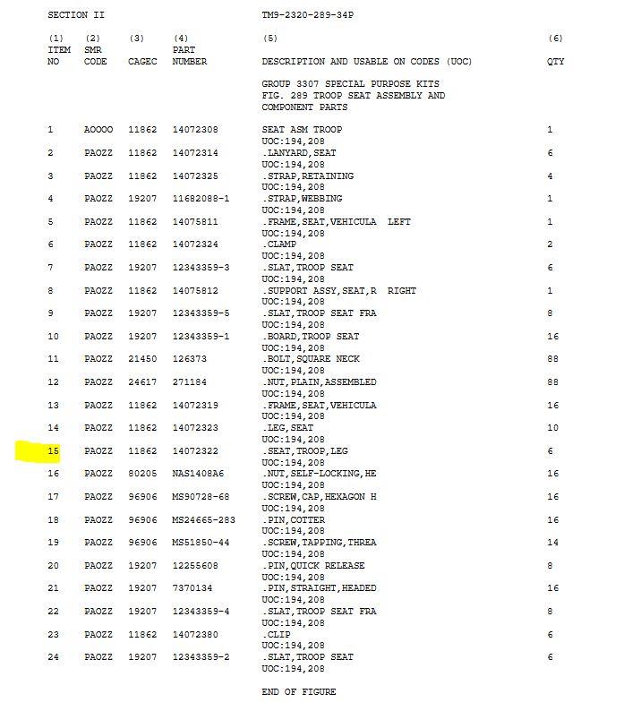 SP-2967 | SP-2967 Troop Leg Seat CUCV DIA (2).JPG