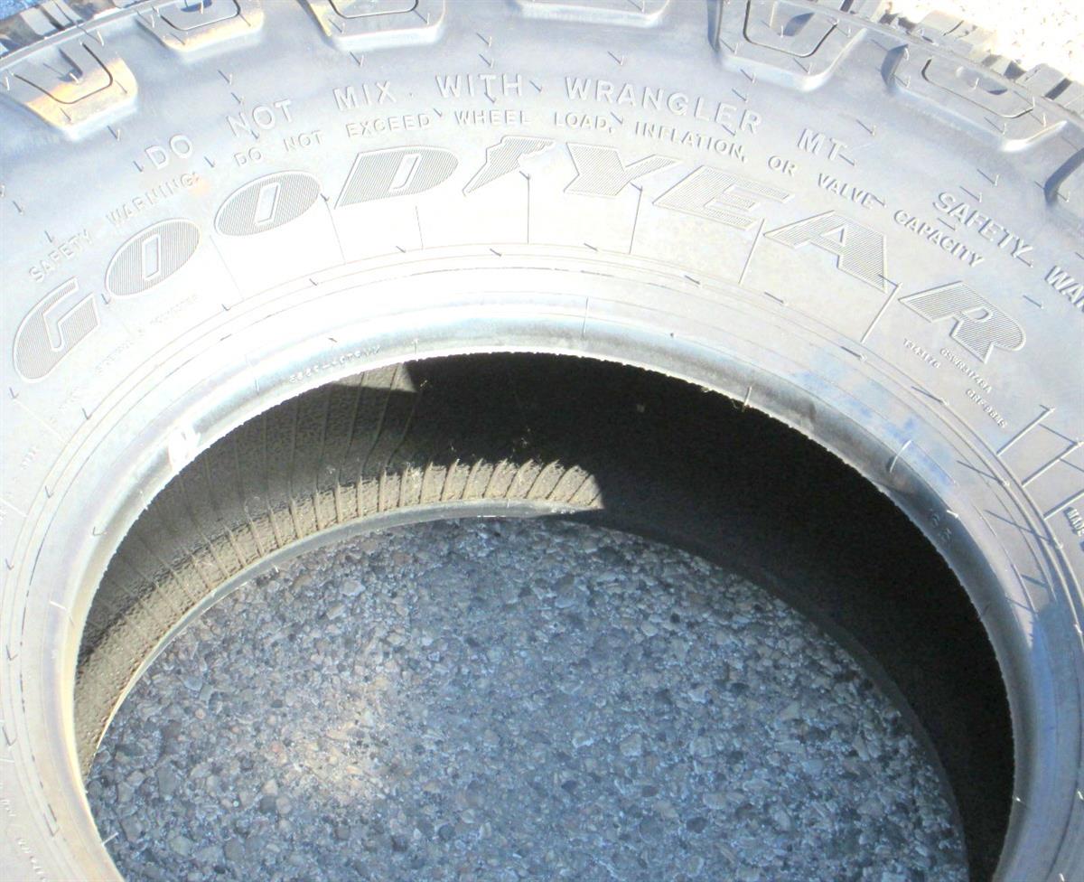 TI-1830 | TI-1830 Goodyear Wrangler MTR 37x12.50R16.5LT Tire 100% Tread (2).JPG