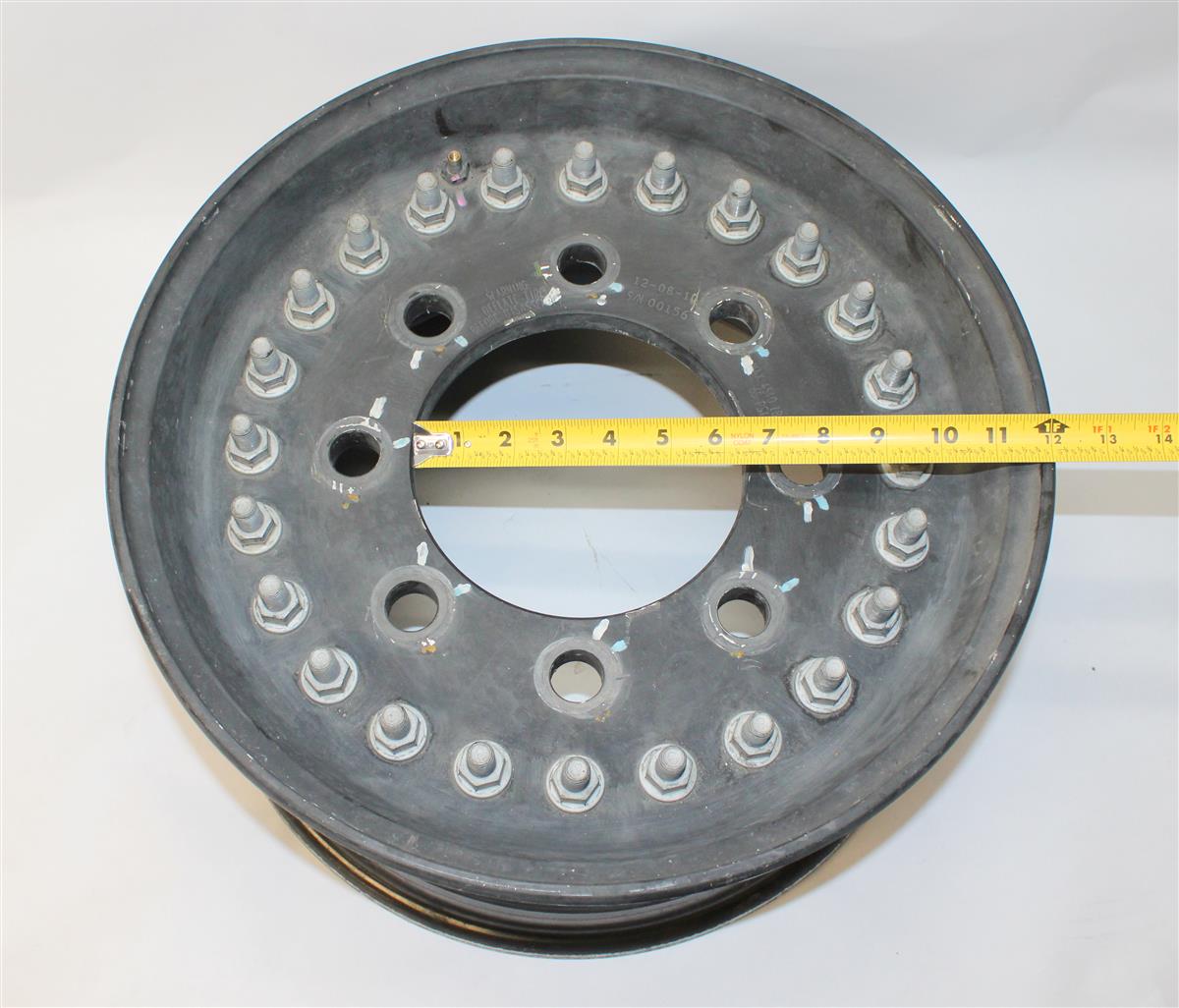 TI-1851 | TI-1851  Hutchinson 16.5 x 8.25 24 Stud 8 Hole 2 Piece Wheel  Rim 24 bolt HMMWV (.JPG