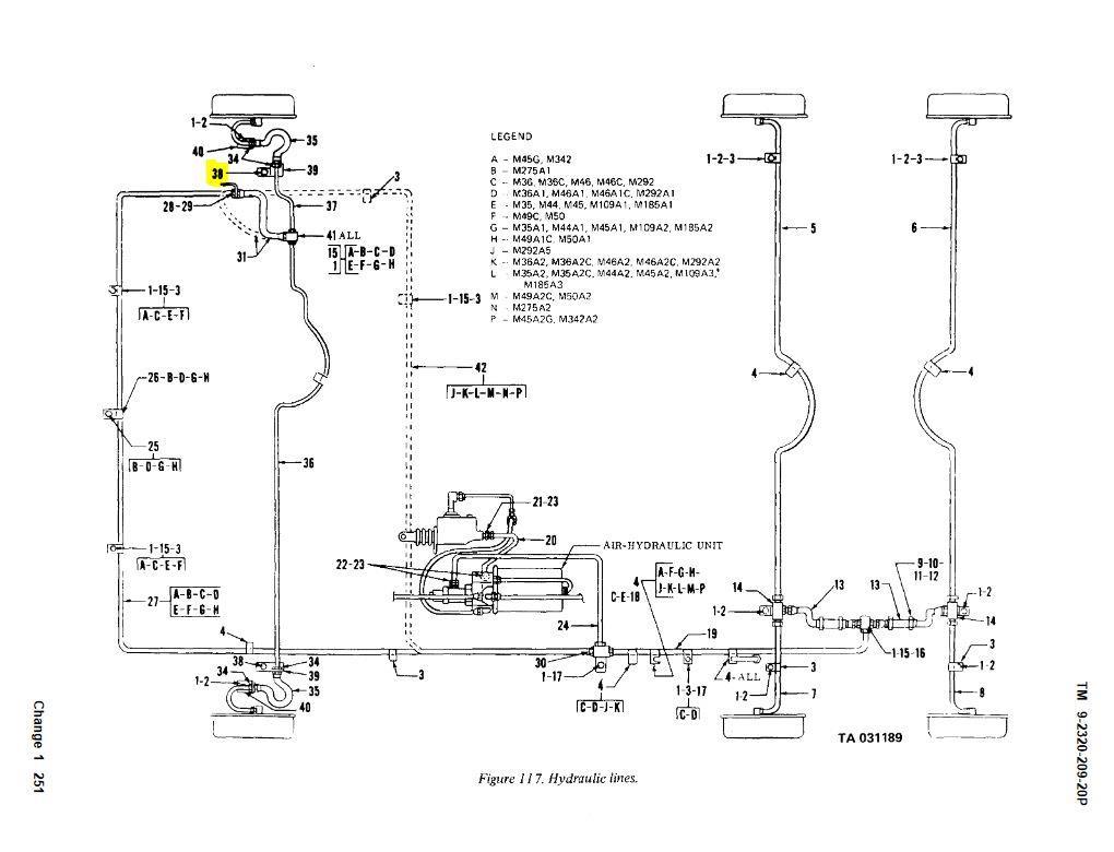 COM-5722 | COM-5722 Hydraulic Line Bracket M35 M35A1 M54.JPG