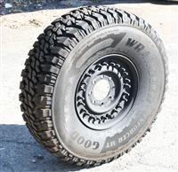 TI-1876 | TI-1876  Goodyear Wrangler Enforcer MT 37x12.50R16.5LT Mounted on 24 Bolt Rim 100% Tread HMMWV (5).JPG